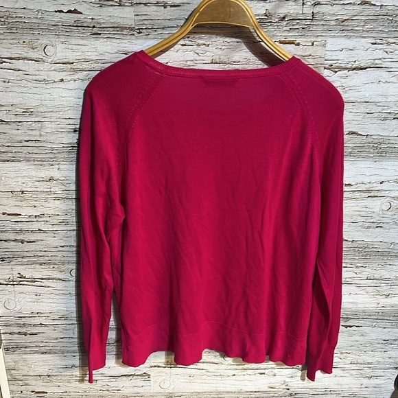 Zara  Knit pink sweater size medium - Picture 7 of 7